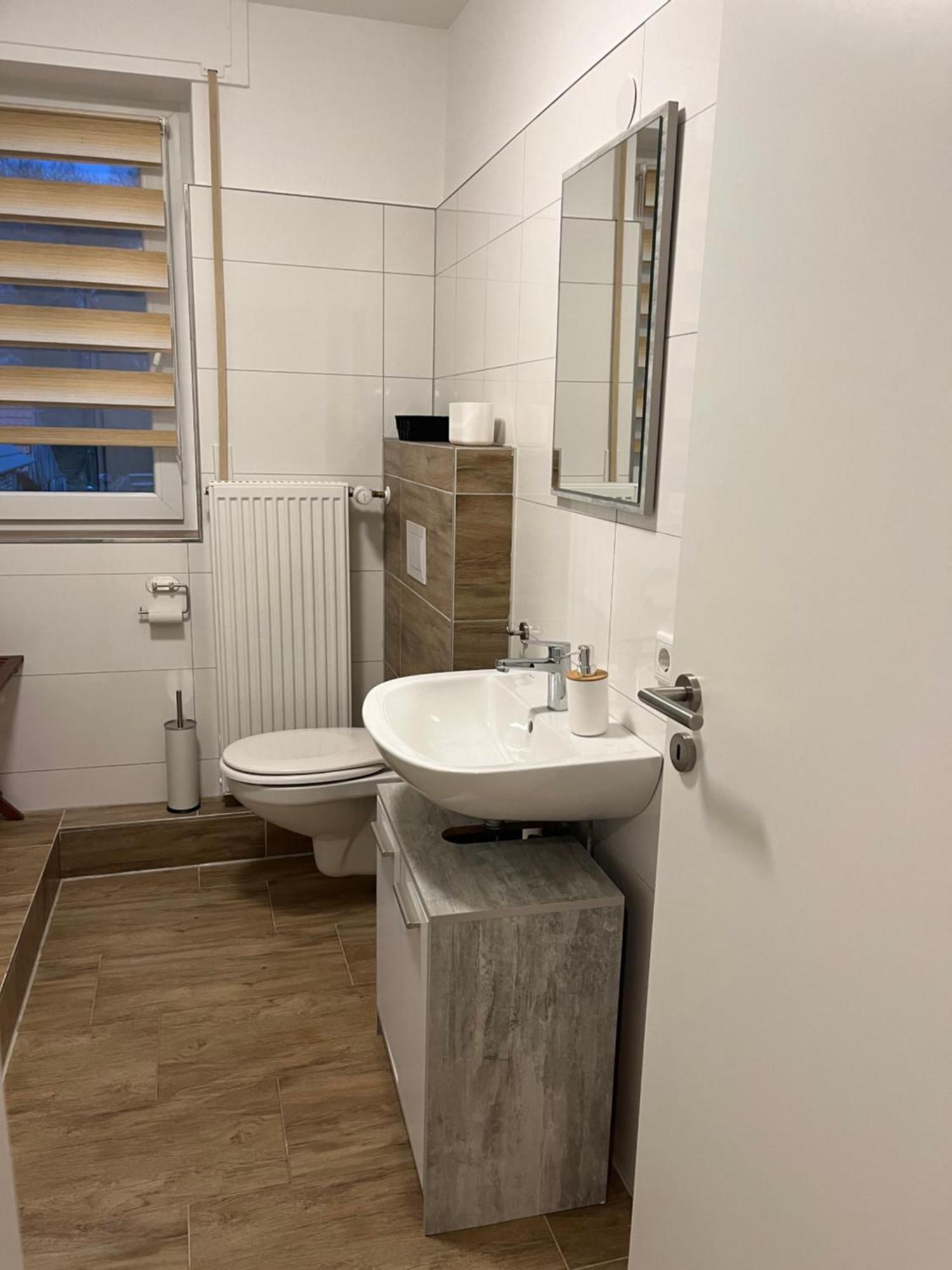 Wunderschoene Ferienwohnung Mit Balkon Auf Dem Bauernhof Гревен Экстерьер фото